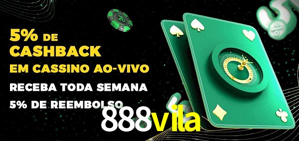 Promoções do cassino ao Vivo 888vila